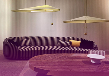 奢侈品牌FENDI芬迪起居空间代表作WELCOME!（欢迎！）登陆2017迈阿密设计展