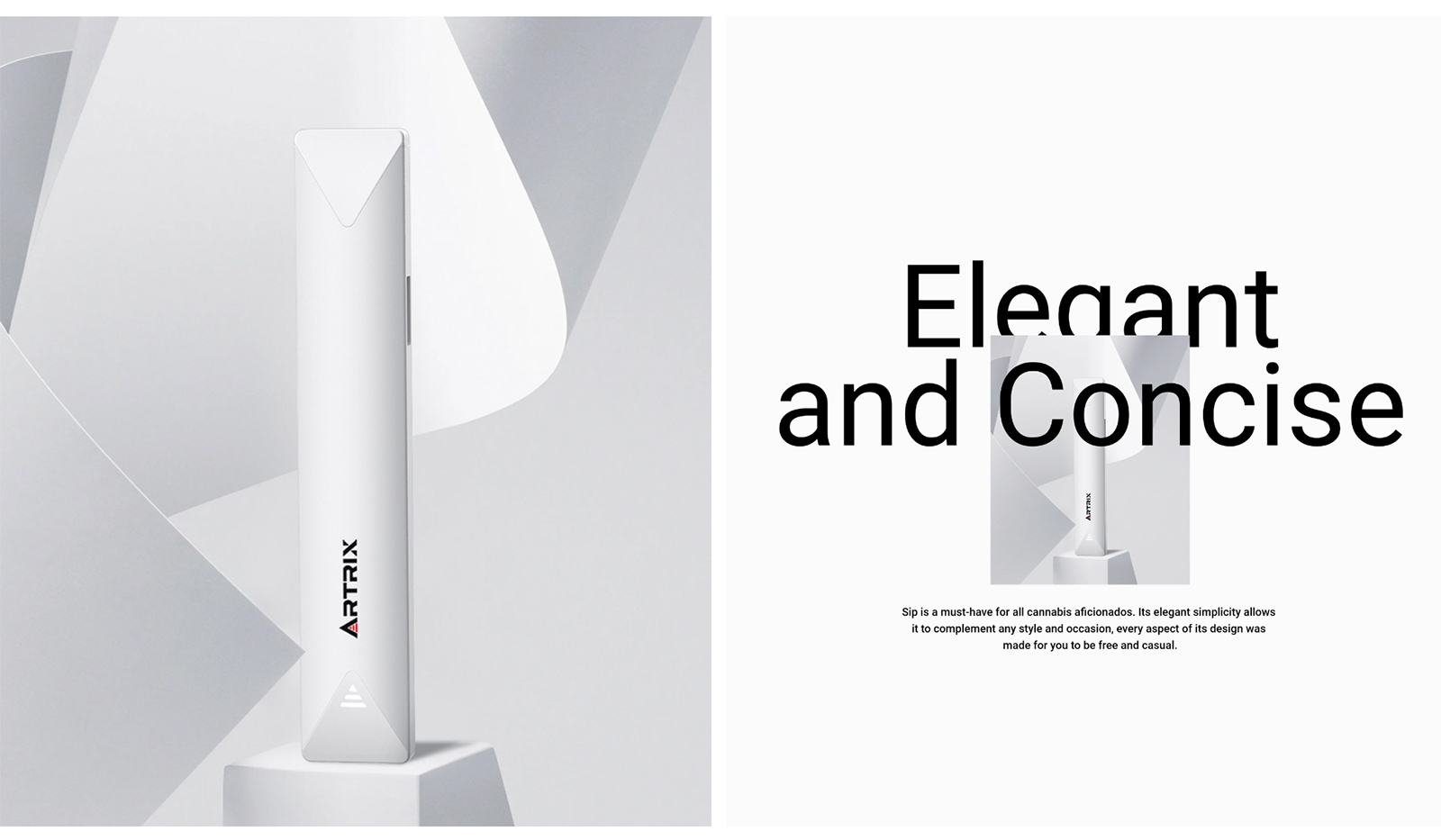 Artrix 产品专题网站1-素马设计作品